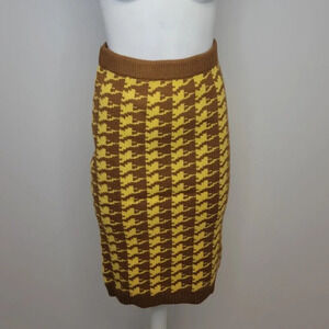 SHEIN Houndstooth  Skirt